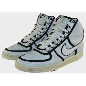 🌹Nike Vandal High Men's Shoes Size 9 White/Black Basketball Sneakers 621187-100